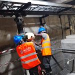 Equipe Facilite em obra – cliente ACQUA