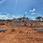 Equipe Facilite em obra – cliente KALPATARU
