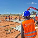 Equipe Facilite em obra – cliente KALPATARU