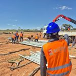 Equipe Facilite em obra – cliente KALPATARU