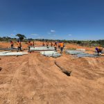 Equipe Facilite em obra – cliente KALPATARU