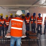 Equipe Facilite em obra – cliente OEC