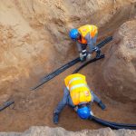 Equipe Facilite em obra – cliente OEC