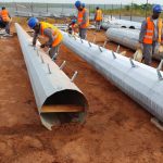 Equipe Facilite em obra – cliente OEC